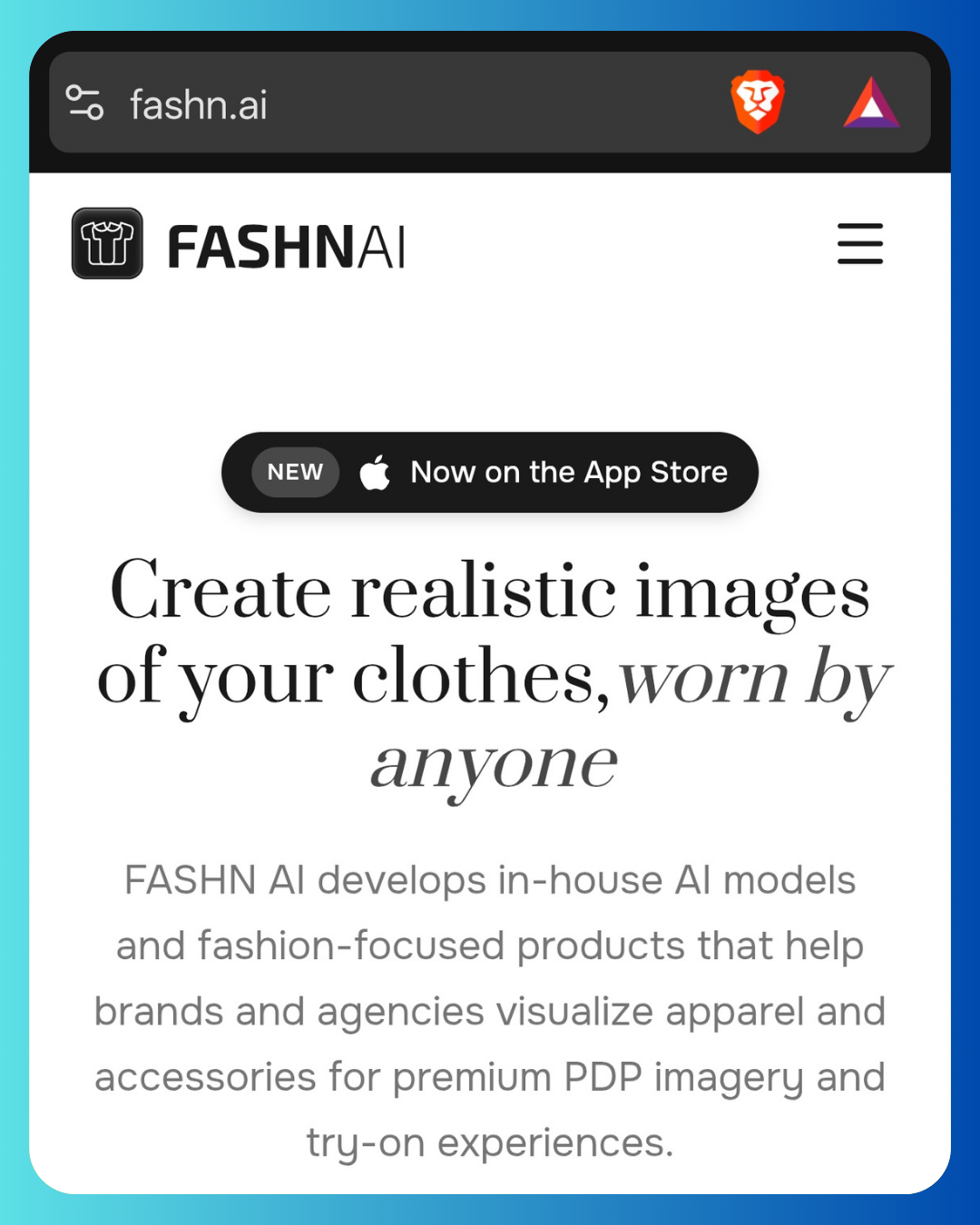 FASHN Virtual Try-On