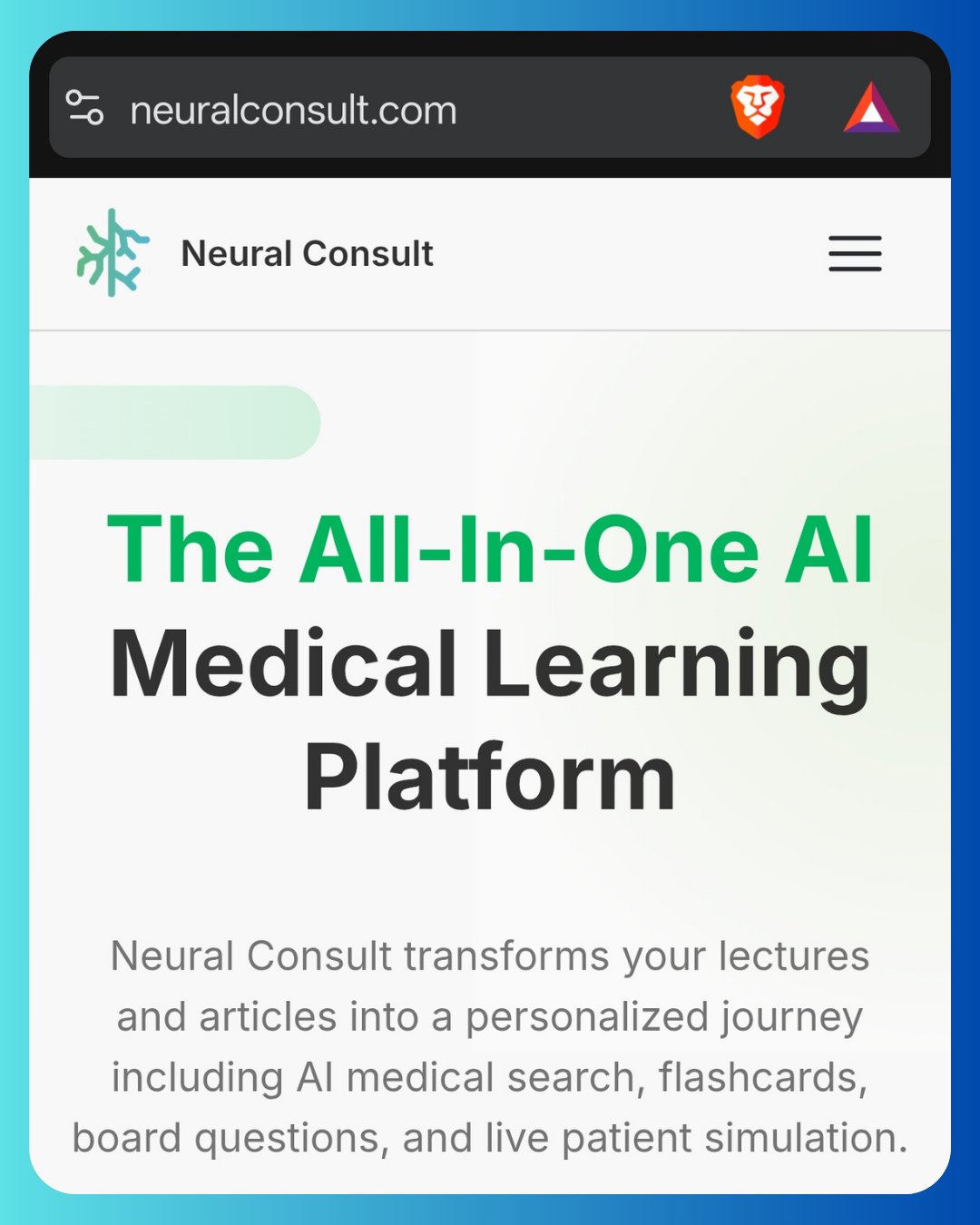 Neural Consult