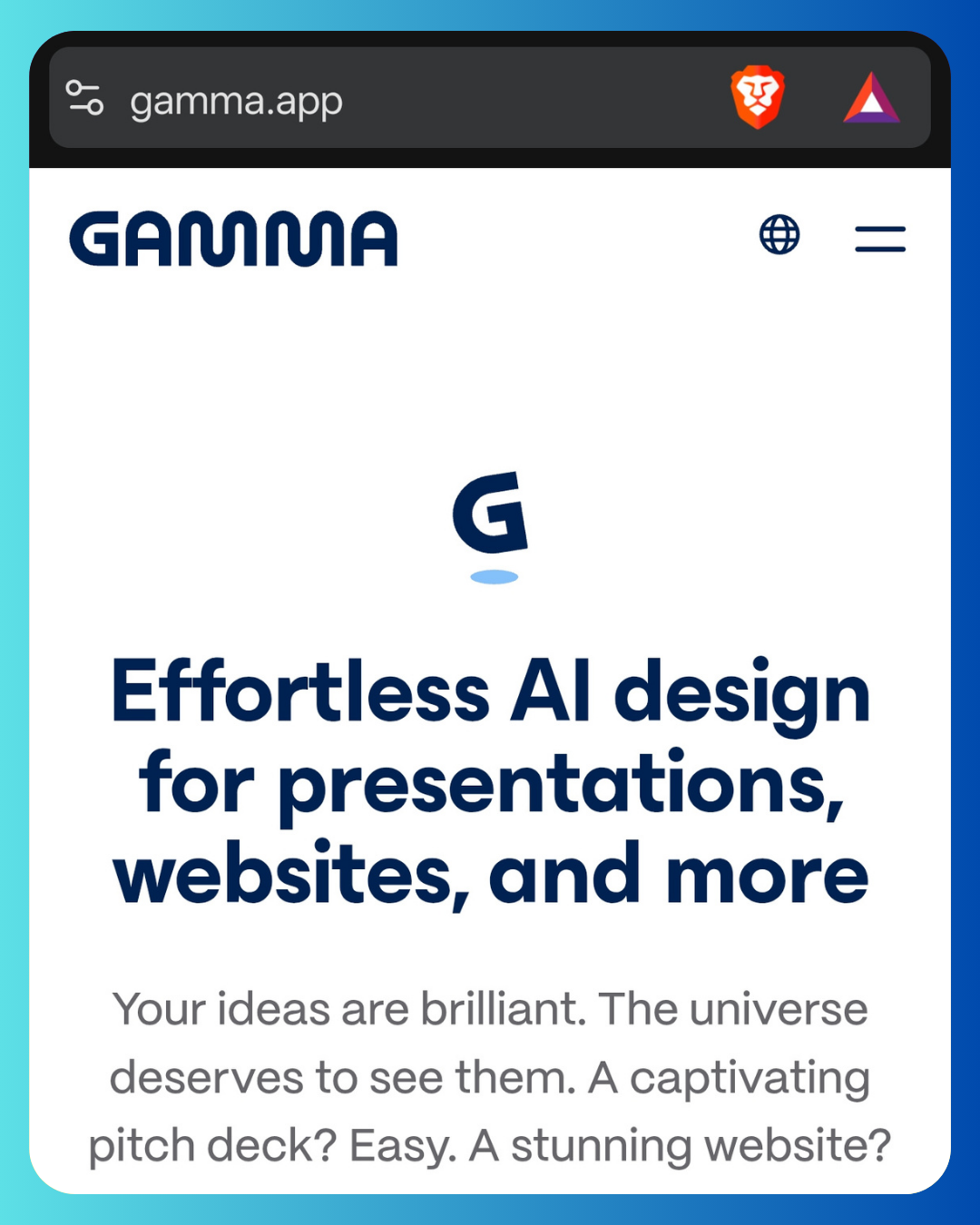 Gamma App