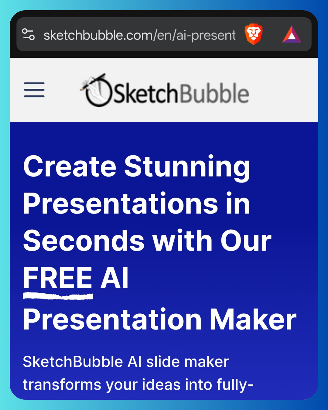 SketchBubble AI