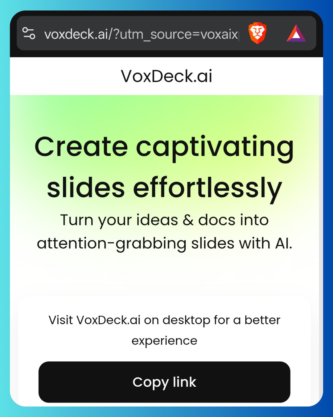VoxDeck