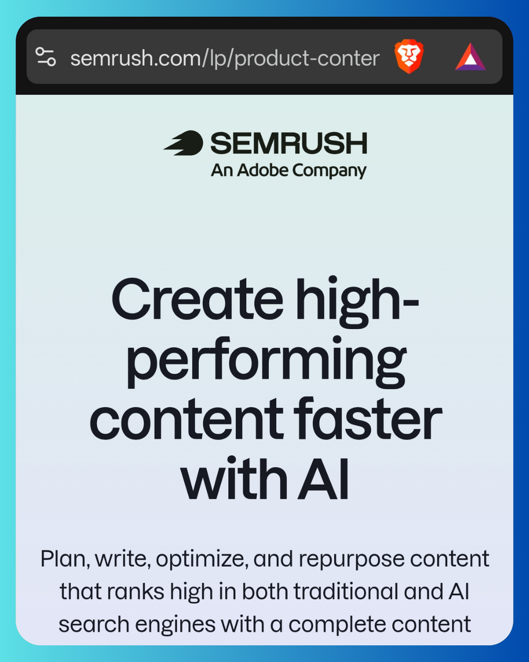Semrush SEO Toolkit