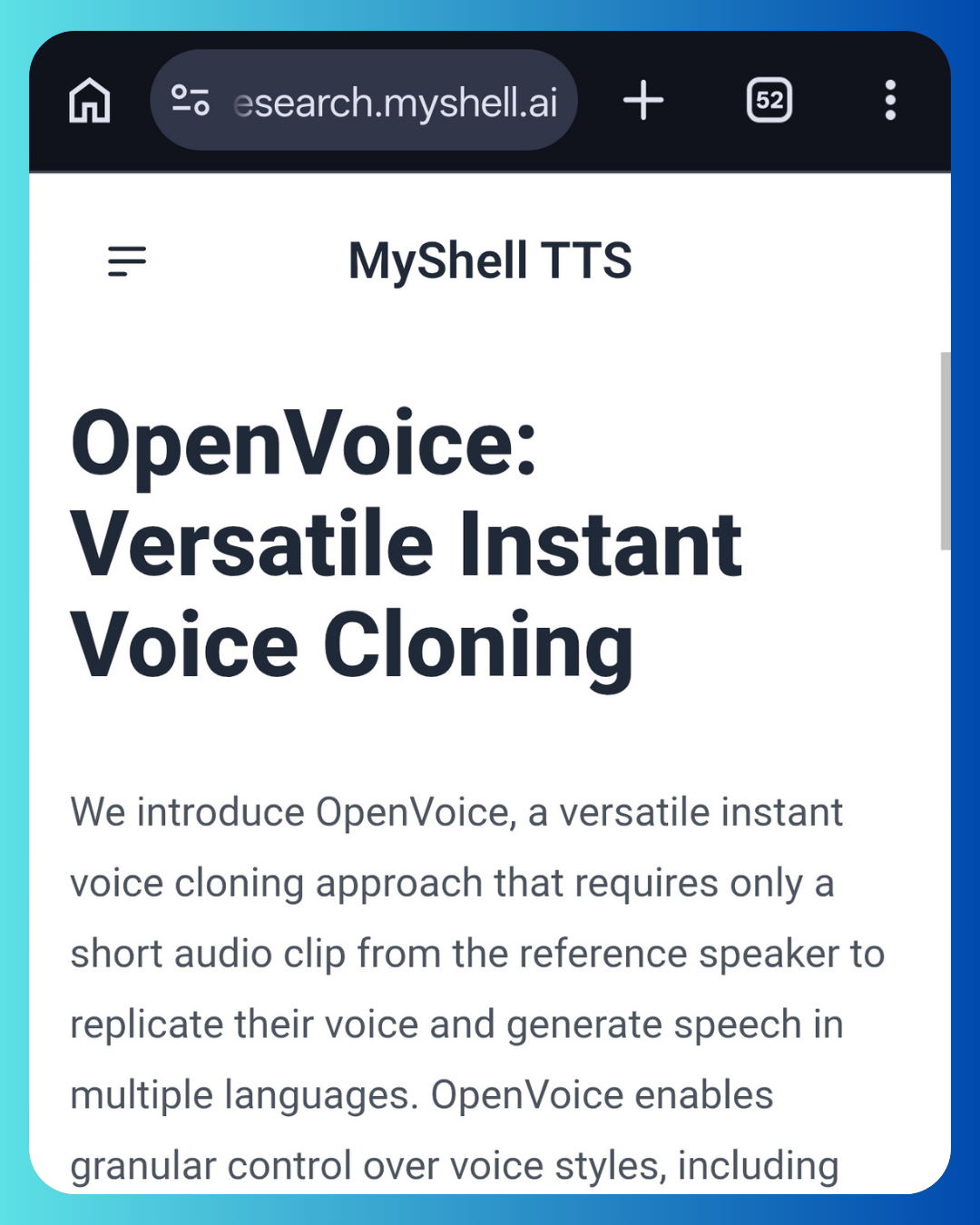 OpenVoice AI