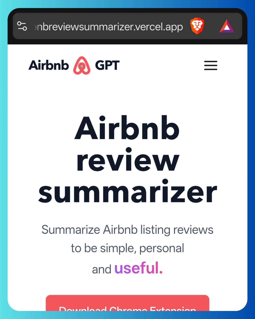 Airbnb Review Summarizer