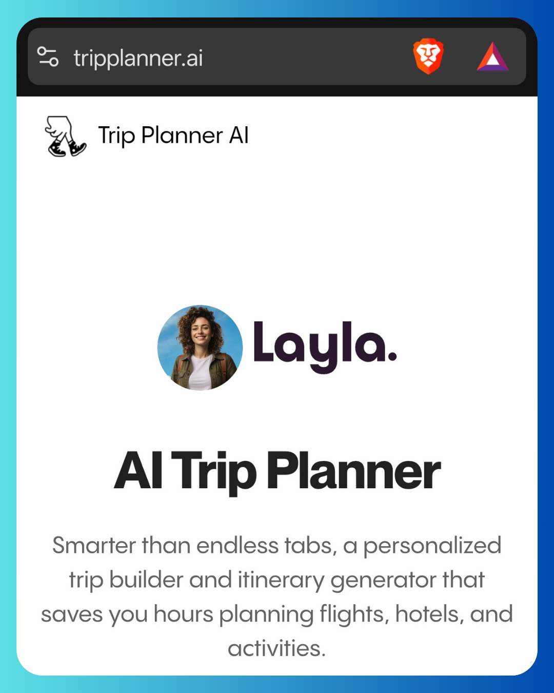 Tripplanner AI