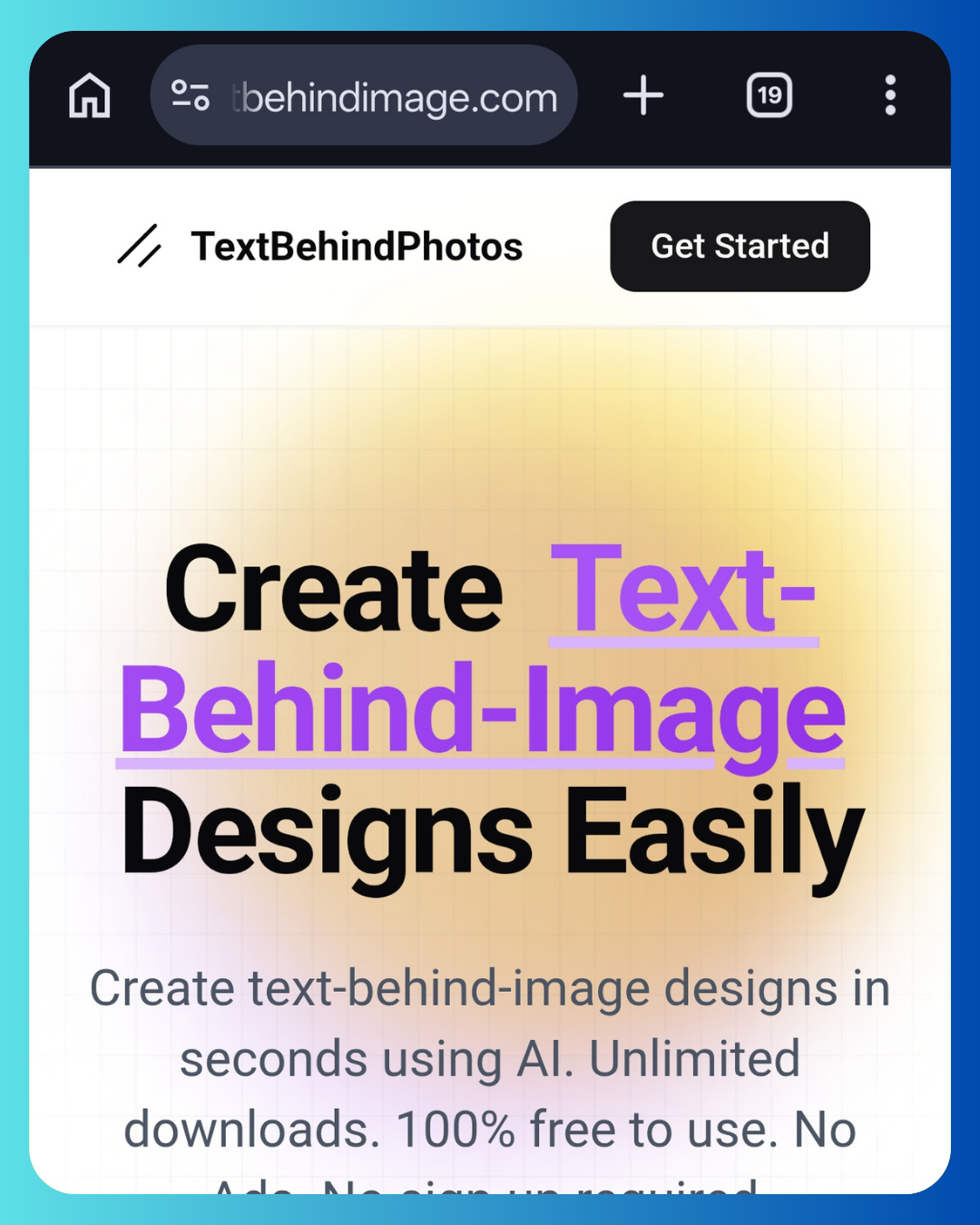 TextBehindImage.Com